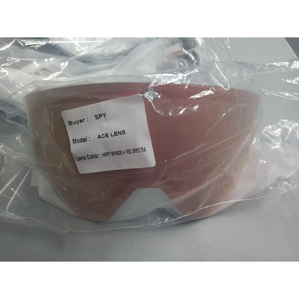 SPY OEM ACE Replacement Lens Brand New! HAPPY BRONZE W/ RED filter cat:S3